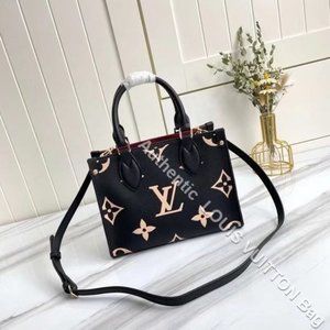 NWT Louis🔥Vuitton M45659 Sac Plat ONTHEGO PM tote